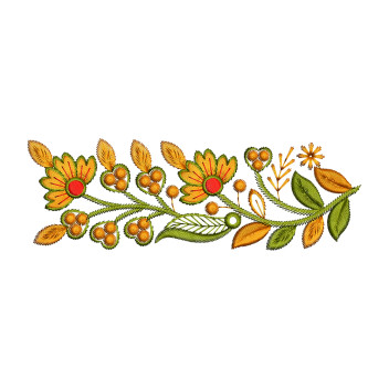Indian Flower Embroidery Lace