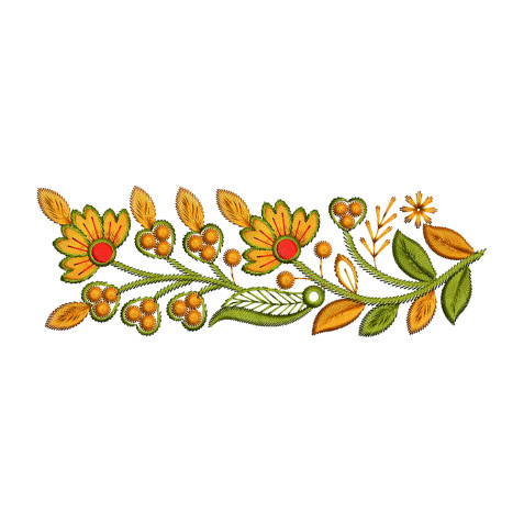 Indian Flower Embroidery Lace