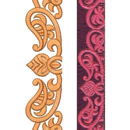 Indonesian Fashion Clothing Embroidery Design