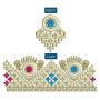 Kashmiri Embroidery Lace Design For Suits