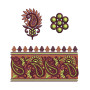 Kashmiri Lace Embroidery Design