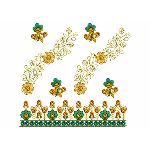 Kilimai Embroidery Design