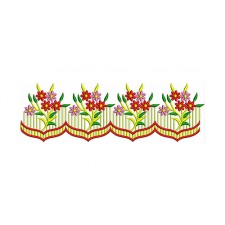 Lace Design For Saree