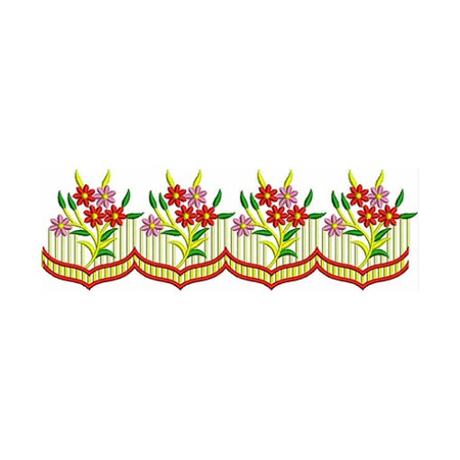 Lace Design For Saree