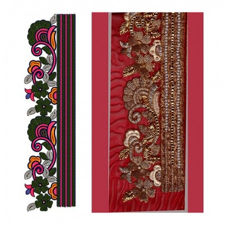 Lace Embroidery Design 30327 Lace Embroidery Design 30327