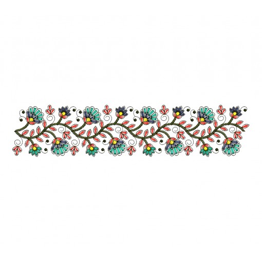 Machine Embroidery Border Patterns