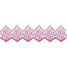 Machine Embroidery Cutwork Border Pattern