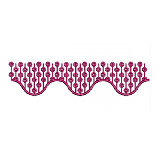 Machine Embroidery Cutwork Lace Design