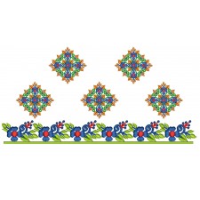 Machine Embroidery Floral Border Designs Machine Embroidery Floral Border Designs