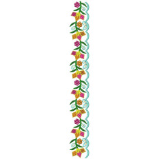 Machine Embroidery Cutwork Border Designs 26242
