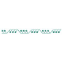 Minimalist Triangle Dot Border Embroidery Design