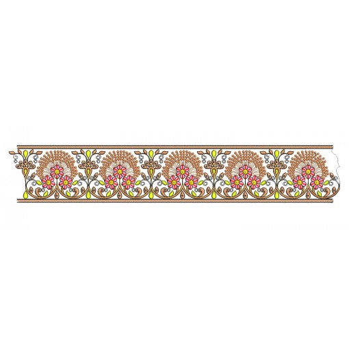 Motif Lace With Tiny Flowers