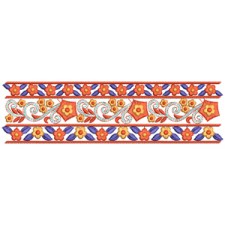 Mughal Floral Art Embroidery Lace