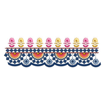 Punjabi Suit Design Cutwork