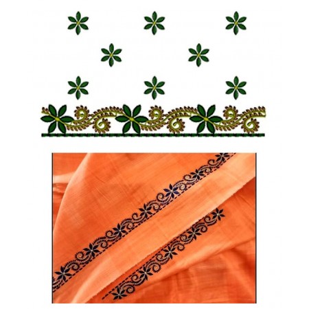 Saree Embroidery Patterns