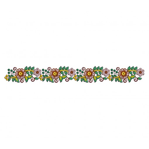 Saree Pallu Embroidery Designs