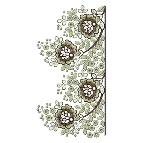 Saree Machine Embroidery Designs 26210
