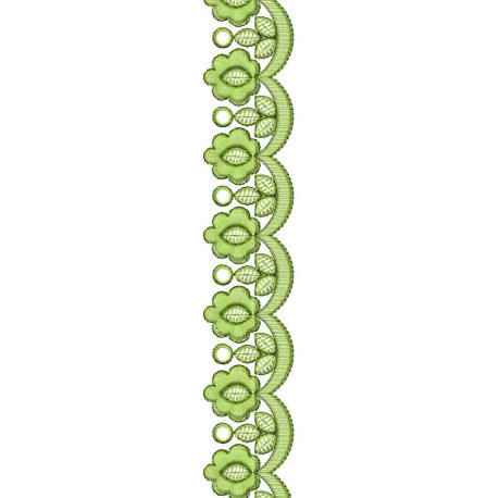 Scarf lace Machine Embroidery Designs 25541