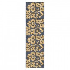 Elegant Selma Kahraman Floral Cross Stitch Border Design Elegant Selma Kahraman Floral Cross Stitch Border Design