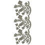 Small Leaf Cut Work Embroidery Design 25189