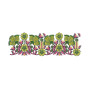 Table Cloth Cross Stitch Embroidery Design