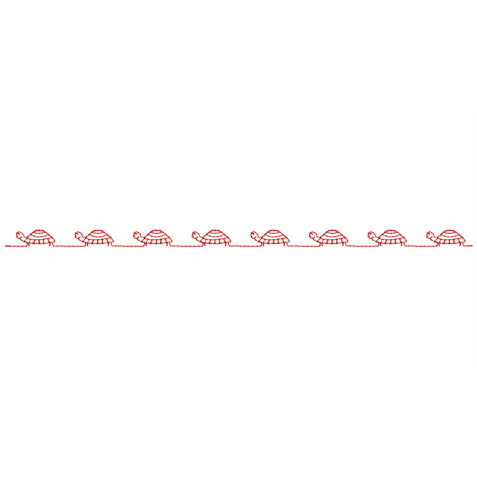 Turtle Machine Embroidery Design