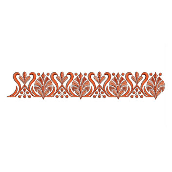 Women Shawl Embroidery Design