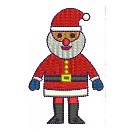 Santa Claus Embroidery Design 12379