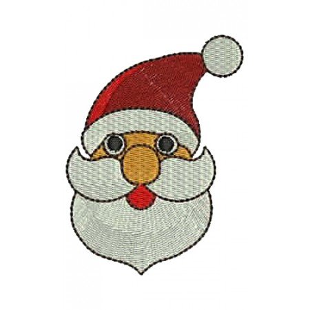 Santa Claus Christmas Machine Embroidery Design 12382