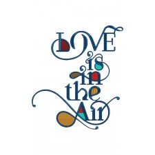 Love Is In The Air Embroidery 12617
