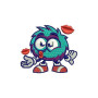 T-Shirt Cartoon Embroidery Design 16371