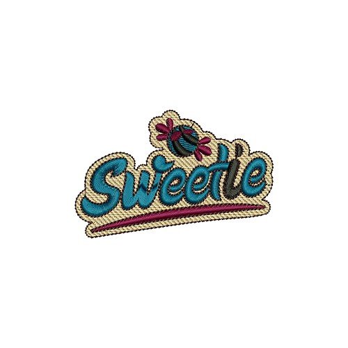 Sweetie Applique Embroidery 16372