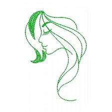 Embroidery Designs Of A Girl 17097