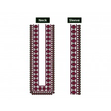 10955 Mens Neck Embroidery Design 10955 Mens Neck Embroidery Design