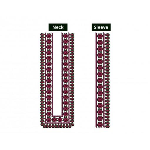 10955 Mens Neck Embroidery Design 10955 Mens Neck Embroidery Design