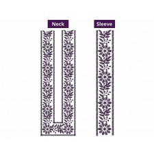 10957 Mens Neck Embroidery Design 10957 Mens Neck Embroidery Design