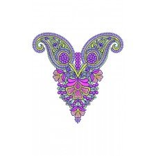 Fashion Long Kaftan Mens Neck Embroidery Design