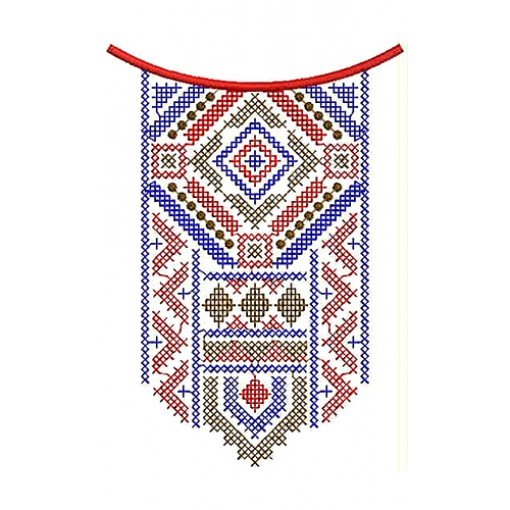 Wedding Indo Western Embroidery Neck Design