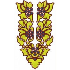 Traditional Serbian Costume Embroidery Design