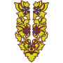 Traditional Serbian Costume Embroidery Design