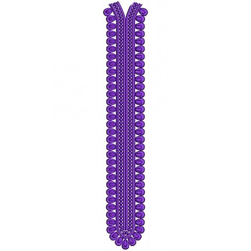Men's Kurta Neck Embroidery Design 19610
