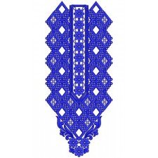Men's Kurta Neck Embroidery Design 19725