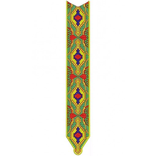 Men's Kurta Neck Embroidery Design 19754