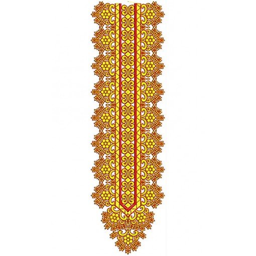 New Neck Embroidery Design 20031