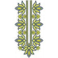New Neck Embroidery Design 20068
