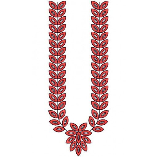 New Neck Embroidery Design 20549