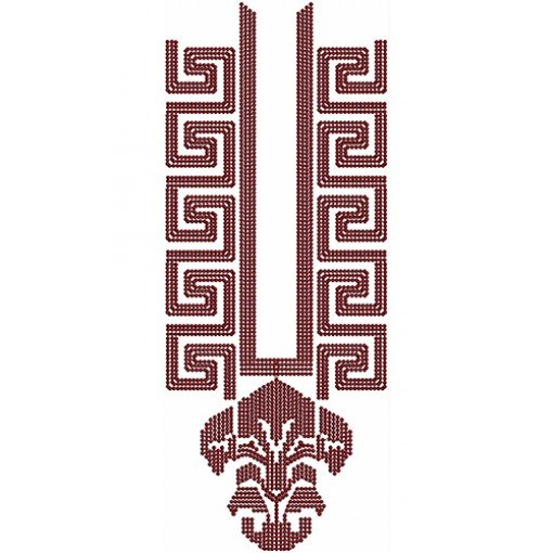 New Neck Embroidery Design 20748
