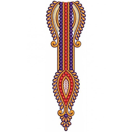 New Neck Embroidery Design 20749