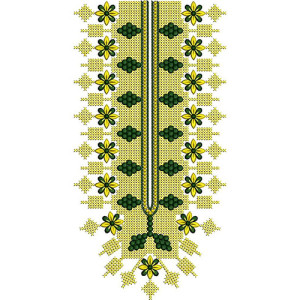 Latest Mens Neck Embroidery Design 21333