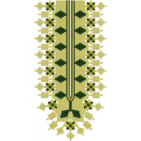 Latest Mens Neck Embroidery Design 21333